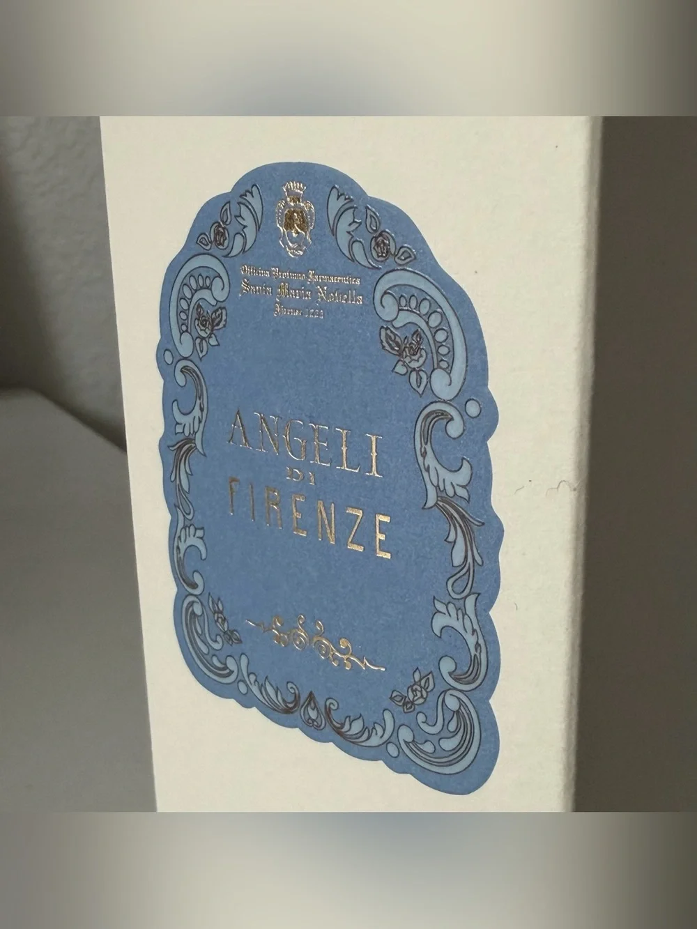 BOX ONLY! Santa Maria Novella Angeli di Firenze Fluid Body Cream, Box Only